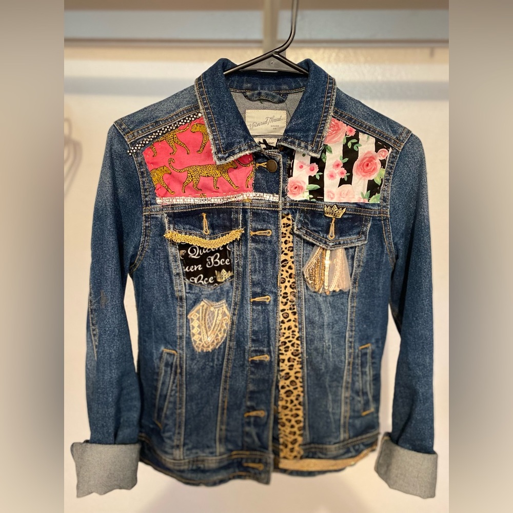 Handmade Jean jacket - Picture 2 of 3